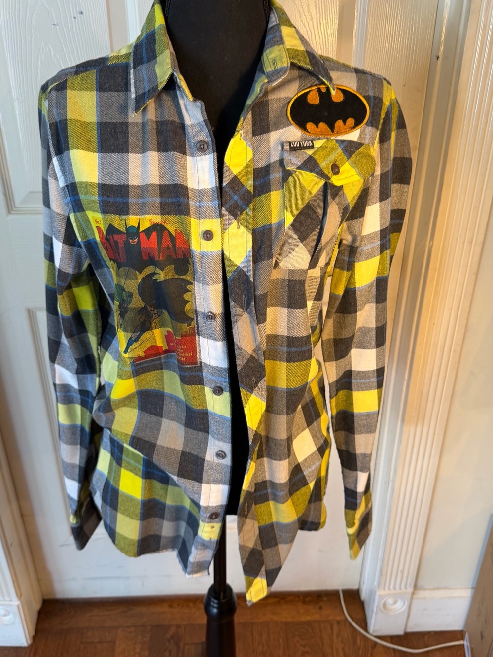BATMAN patchwork  - Yellow, Black & Gray